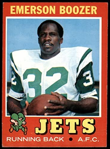 1971 Topps 73 Emerson Boozer New York Jets Ex/Mt Jets Maryland East Shore