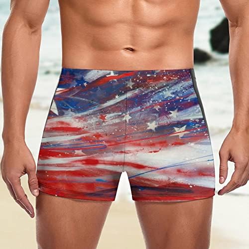 Summer Men Pantaloni scurți pentru bărbați Independență Ziua de vară Fashion Liisure Liiside Beach Holiday Digital pentru bărbați