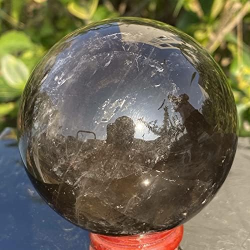 Fopure 60-65mm natural cuarț clar fumat cu cristal terapie cu bilă ornament de minge pietre și minerale naturale
