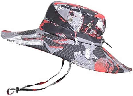 Camuflaj Capota Coarda În Aer Liber Umbra Bărbați Casual Găleată Pălărie Vara Pălării Și Șepci Alpinism Pescuit Pliabil Vizor Femei