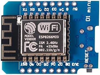 MELIFE 6PCS ESP8266 ESP-12F WiFi Internet Mini D1 Module Board pentru dezvoltare pentru NodeMCU compatibil cu Wemos D1 Mini