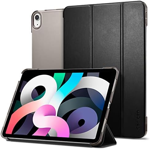 SPIGEN SMART FOLD Proiectat pentru iPad Air a 4 -a generație de 10,9 inch Carcasă - Negru