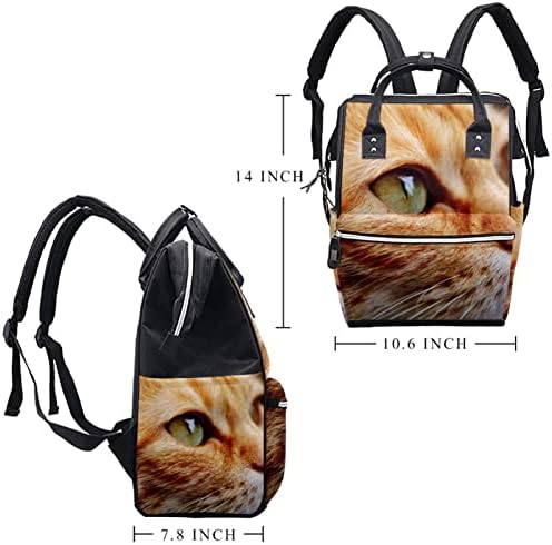 Rucsac cu sac de scutece VBFOFBV, pungi unisex mari, pachet de călătorii multifuncțional pentru tătici pentru mame, pisică