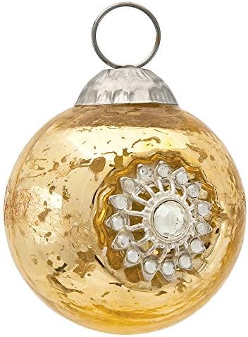 Luna Bazaar Mercury Glass Ornamente - decorațiuni în stil vintage pentru decor de casă sau de vacanță