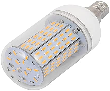 Nou Lon0167 AC110V 12W 139 x 4014led E14 bec de porumb lampă de economisire a energiei alb cald(AC110_V 12W 139 x 4014led E14