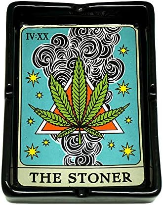 Cardul de tarot Stoner scrumieră ceramică - 4 x 5,5