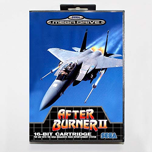 Romgame After Burner 2 16 Bit Sega MD Carte de joc cu cutie de vânzare cu amănuntul pentru Sega Mega Drive pentru Genesis