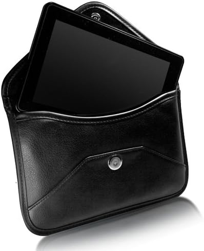 Carcasă BoxWave compatibilă cu Garmin DriveSmart 66-husă de mesagerie din piele de elită, carcasă din piele sintetică design