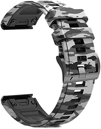 SAWIDEE 26 22mm silicon cu versiune rapidă Watchband pentru Garmin Fenix ​​7 7x 6 6x Pro 5x 5 Plus 3 HR MK2 Easyfit Smart Watch Watch Band Correa Correa